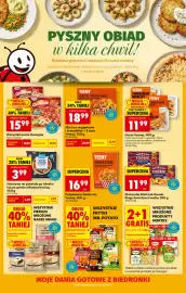 Biedronka gazetka tydzień 39 Strona 5: Polędwiczki Kentucky Yeemy €16,99, Pizza Guseppe Salami Dr. Oetker €15,99