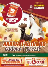 Volantino Elite Pet Pagina 1: elite pet 3 ANIMALI PASSIONE PROMO WeB dal 21 SETTEMBRE al 6 OTTOBRE 2026 www.elite-pet.it
