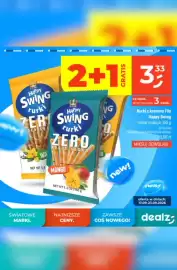 Dealz gazetka Strona 2: Rurki z kremem Flis Happy Swing €3,33