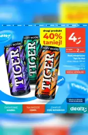 Dealz gazetka Strona 4: Napój energetyczny Tiger He-Man mirabelka €4,00