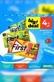 Dealz gazetka Strona 7: Gumy bezcukrowe First Sour Patch Kids Redberry €4,00