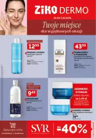 Ziko Dermo gazetka Strona 1: DERMEDIC HYDRAIN nawilżający fizjotonik €12,99, Novame Men żel pod prysznic 3 w 1 €9,49