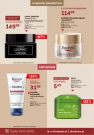 Ziko Dermo gazetka Strona 8: Eucerin Aquaphor maść regenerująca €31,99, Eucerin Hyaluron-Filler + Elasticity €114,99