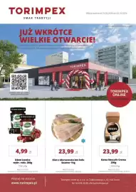 Torimpex gazetka Strona 1: Dżem Łowicz €4,99, Filet z Morszczuka bez lodu Seamar €23,99