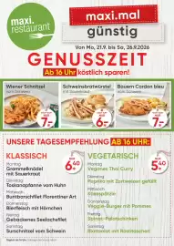 Maximarkt Flugblatt woche 39 Seite 1
