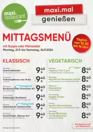 Maximarkt Flugblatt woche 39 Seite 1