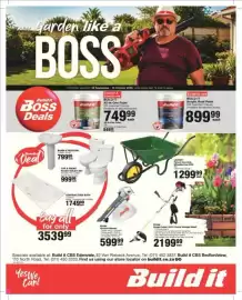 Build It catalogue Page 1: Build it All-in-One Paint Assorted €749,99, Build It Acrylic Roof Paint Assorted €89,99