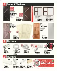 Build It catalogue Page 2: BUILD IT Plastic Extension Reel €569,99, BUILD IT F&L Z Brace Engineered Door €899,99