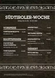 Eurogast Grissemann Flugblatt woche 39 Seite 1