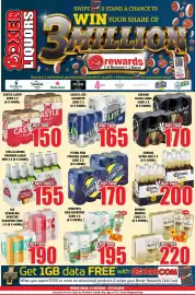 Boxer Liquors catalogue Page 1: Flying Fish Pressed Lemon €170,00, Bernini Mimosa €220,00