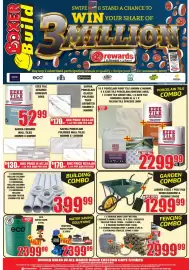 Boxer Build catalogue Page 4: FENCING COMBO €2.999,99, Lasher Steel / Poly Pan Wheelbarrow & Digging Spade €129,99