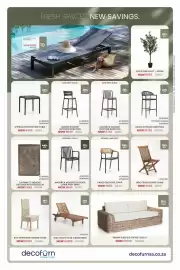Decofurn catalogue Page 2: CAYMAN C1 INDOOR/OUTDOOR RUG €899,00, Majorca Indoor/Outdoor Chair with Arms €549,00