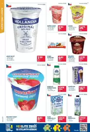 Makro leták Strana 4: Kinder mléčný řez €9,80, Kunín mléko trvanlivé 1,5% €10,30