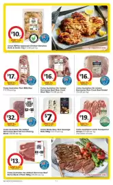 Coles catalogue week 39 Page 11: Coles Australian No Added Hormones Beef Flat Iron Sharing Steak €32,00
