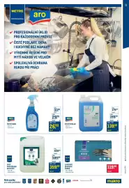Makro leták Strana 11: MYCÍ PROSTŘEDEK DO MYČKY €359,00, Latexové rukavice černé €119,00