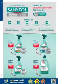 Makro leták Strana 12: Sanytol dezinfekce univerzální čistící €72,90, Sanytol dezinfekce odmaštující čistič kuchyně €72,90