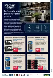 Makro leták Strana 17: Nitrilové rukavice €149,00, Paclan Expert Drawstring Bin Bags 35 L €79,90
