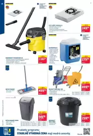 Makro leták Strana 30: ODPADKOVÝ KOŠ S VÍKEM €299,00, MOKROSUCHÝ VYSAVAČ KWD 1 W €1.190,00