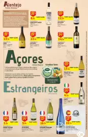 Folheto Auchan Página 11: Vinho Branco Pierre Chanau €5,59, Vinho Branco Le Hameau €5,99