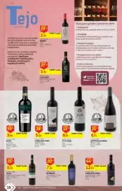 Folheto Auchan Página 18: Vinho Tinto Tyto Alba €6,39, Vinho Tinto Quinta da Alorna €6,74