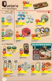 Folheto Auchan Página 28: Queijo de Cabra quinta do olival €3,99, Queijo Fresco Auchan €1,99