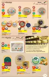 Folheto Auchan Página 29: Queijo DOP São Jorge €4,99, Queijo Cabra quinta do olival €19,99