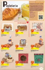 Folheto Auchan Página 35: Bolo da Ilha da Madeira chabom €3,59, Bolos Lãvedos das Furnas €4,25