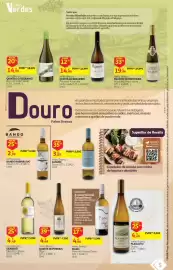 Folheto Auchan Página 5: Vinho branco piano €4,98, Vinho Branco Grandjô €4,49