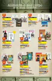 Folheto Auchan Página 10: Livro comida macrobiótica de geninha horta varatojo €9,95, Livro poupe com jamie/7 ideias €11,10