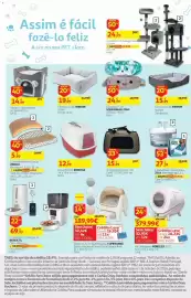 Folheto Auchan Página 16: Bebedouro Automático Zeus Anti-Respingo 1,5 L €27,99, Casa Toilette komoda €12,99