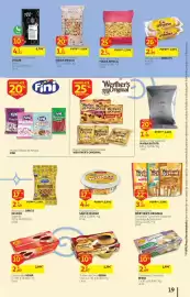 Folheto Auchan Página 19: Pipocas Doces Werther's Original Caramelo/ Caramelo Salgado/ Caramelo & Speculoos €3,10