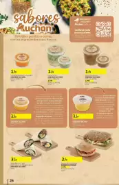 Folheto Auchan Página 26: Sandes Pasta de Ovo Sabores Auchan €2,79, Caldo Verde Sabores Auchan €1,59