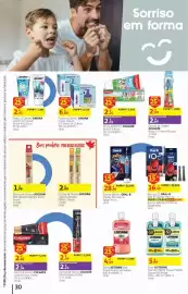 Folheto Auchan Página 30: Pasta Dentífrica Colgate Kids 0-5 Anos €2,24, Elixir listerine €5,99