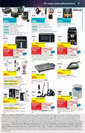 Folheto Auchan Página 32: Micro-ondas Multifunções com Grill Flama €159,99, Fritadeira air fryer qilive q5413 €47,99