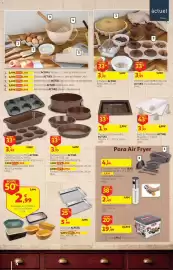 Folheto Auchan Página 4: Forma Redonda ACTUEL €3,99, Tabuleiro para Muffins Actuel €3,99