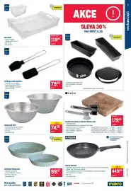 Makro leták Strana 7: PALIČKA NA MASO A KRÁJECÍ DESKA GUM €179,00, Nerezové mísy €74,90