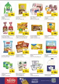Nesto catalogue Page 8: الرعيم ساديا Sadia اجنحة دجاج FARM FRESH Qualiko Whole Frozen Chicken 18.99 AED 12.99 Qualiko Frozen