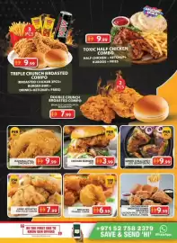 Grand Hyper Market catalogue Page 3: 3 PCS Hayat Hayat томато ATOROZⱭų MOM # 9.99 TRIPLE CRUNCH BROASTED COMPO (BROASTED