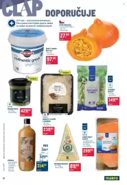 Makro leták Strana 10: Pecorino Romano €89,90, Losos uzený plátky €299,00