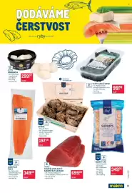 Makro leták Strana 13: Losos filet trim D €349,00, Tuňák žlutoploutvý Sashimi filet AA grade €699,00