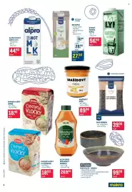 Makro leták Strana 4: ALPRO OVESNÝ NÁPOJ 3,5 % €44,80, MISKY BLUE – BROWN €99,99