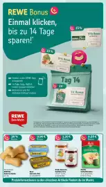REWE DE tilbudsavis uge 39 Side 3: REWE Bonus Einmal klicken, bis zu 14 Tage sparen!* 15% REWE Bio Einmalig anwendbar 15%