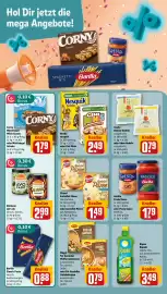 REWE DE tilbudsavis uge 39 Side 8: Pfanni Kartoffel Püree €1,49, Barilla Pesto Rosso oder Pasta Sauce Basilico €1,79