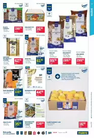 Makro leták Strana 11: Obalovaný sýr €16,90, Směs hub €99,90