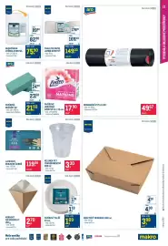 Makro leták Strana 23: ODPADKOVÉ PYTLE 120 l €49,67, Latexové rukavice černé €119,00