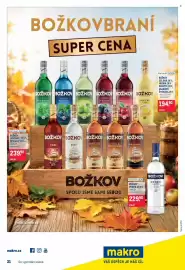 Makro leták Strana 25: BOŽKOV ZELENÁ 19 %, MODRÁ 19 %, GRIOTTE 18 %, VAJEČNÝ, ŠVESTKA 15 % €194,90
