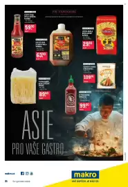 Makro leták Strana 27: EXOTIC FOOD CHILLI OMÁČKA SLADKÁ €59,90, FLYING GOOSE NUDLE RÝŽOVÉ ŠIROKÉ €89,90