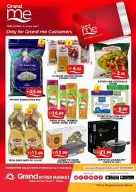 Grand Hyper Market catalogue week 39 Page 1: Grand me Add smiles to your cart. Only for Grand me Customers 5 ISLAMI KG 3