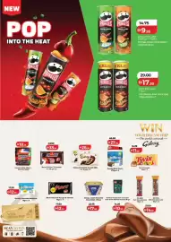 Lulu Hypermarket catalogue Page 8: NEW POP INTO THE HEAT PRINGLES KICKIN SOUR CREAM FLAVOUR PRINGLES HOT & SPICY PRINGLES