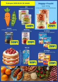 Magnetic akciós újság hét 39 Oldal 3: Uht tej €169,00, Happy-frucht bab €299,00